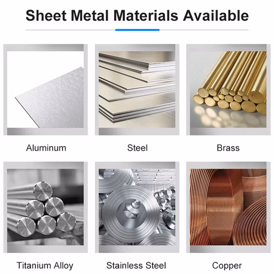 Metal Fabrication Bending Parts Service Custom Metal Stamping