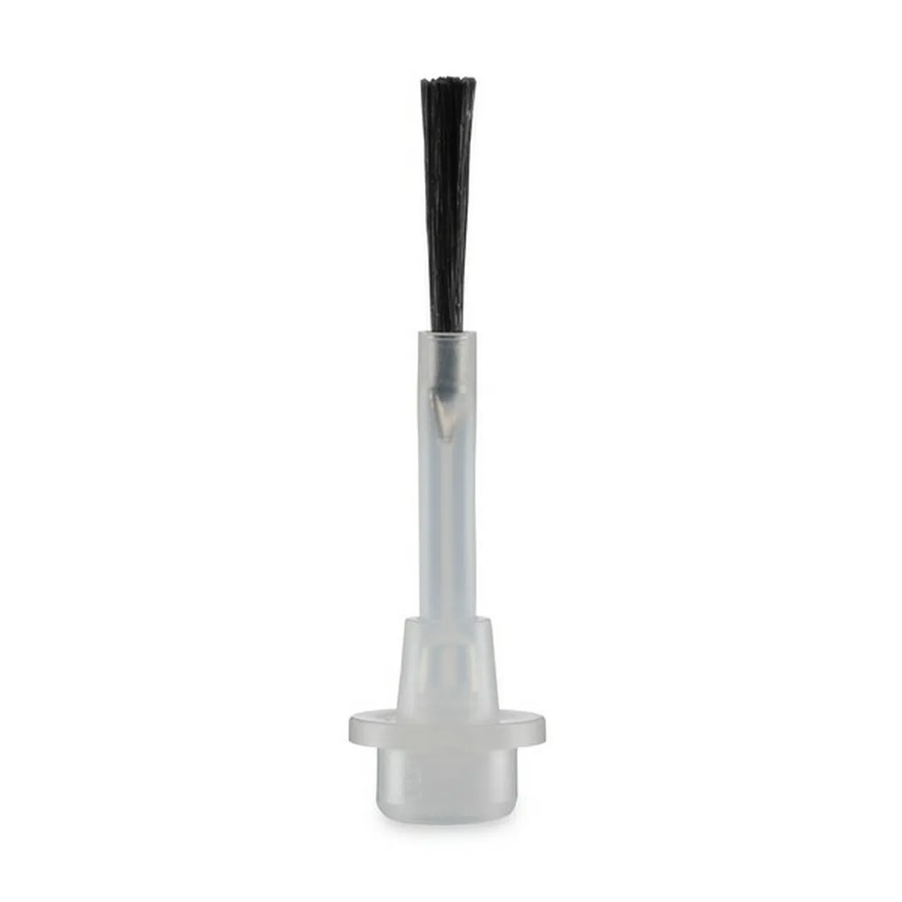 로즈 골드 캡이 포함된 귀여운 투명 빈 매니큐어 유리 용기 8ml